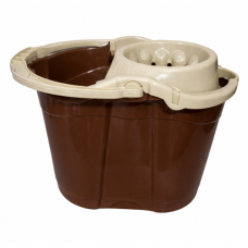 Відро овальне 14л з віджимом Коричневе Харків