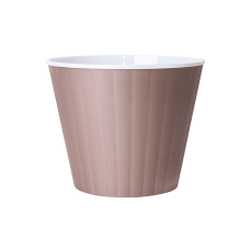 Вазон "Ібіс" з вклад (13,0*11,2) платина 0,86л Алеана (11)